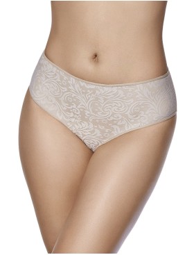 Высокие трусы Selene MORELLA BRAGA серо-бежевый, Цвет: серо-бежевый, Размеры: S