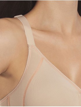 Бюстгальтер спорт Selene NORA серо-бежевый, Цвет: серо-бежевый, Размеры: 90C, изображение 5