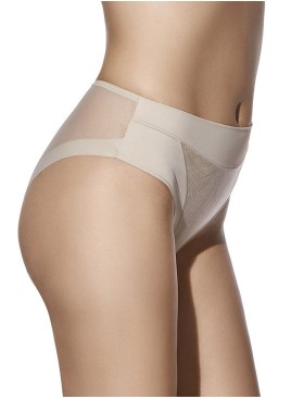 Высокие трусы Selene VIOLETA BRAGA серо-бежевый, Цвет: серо-бежевый, Размеры: S
