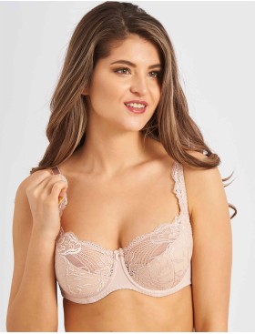 Бюстгальтер полумягкий VOVA LAURA V32518 серебристый пион, Цвет: серебристый пион, Размеры: 75B, изображение 3