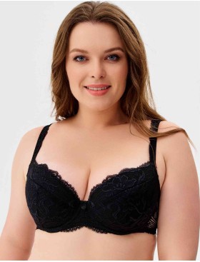 Бюстгальтер пуш-ап VOVA LAURA V32531 черный, Цвет: черный, Размеры: 80C, изображение 3