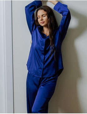 Брючный комплект 5senses 7149 темно-синий, Цвет: темно-синий, Размеры: XS/S