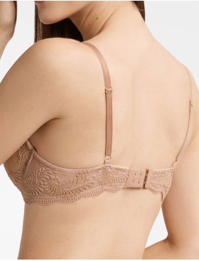 Кружевной бюстгальтер с пуш-ап Esotiq KHLOE 40556 капучино, Цвет: капучино, Размеры: 80C, изображение 2