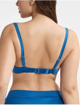 Бюстгальтер купальный Esotiq GOODY 40713, Цвет: синий, Размеры: 70E/75D, изображение 4