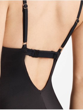 Черный слитный купальник Esotiq DELICE 40733, Цвет: черный, Размеры: 75D, изображение 5