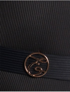 Черный слитный купальник Esotiq DELICE 40733, Цвет: черный, Размеры: 75D, изображение 4