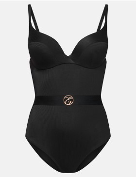 Черный слитный купальник Esotiq DELICE 40733, Цвет: черный, Размеры: 75D, изображение 7