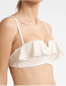 Верх купальника с пуш-ап Esotiq FOLKLORE 40750, Цвет: экрю, Размеры: 70B/75A, изображение 4