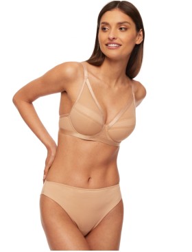 Трусы бразилиана Kinga COMFORT 861/2-B миндаль, Цвет: миндаль, Размеры: S, изображение 3