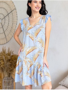 Платье Mia-Amore PALM BEACH 1981, Цвет: голубой, Размеры: M