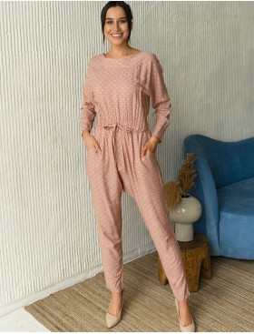 Комбинезон брючный Mia-Mia ALEKSA 16523, Цвет: розовый, Размеры: S