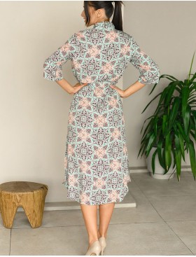 Удлиненная рубашка Mia-Mia SIMONA 16537, Цвет: принт 901, Размеры: S, изображение 2