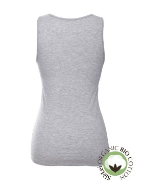 Хлопковая майка широкие бретели Sielei NATURAL COTTON 1436 grigio melange, Цвет: grigio melange, Размеры: XS, изображение 4