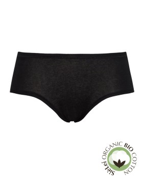 Трусы брифы хлопковые Sielei NATURAL COTTON 1441 nero, Цвет: nero (черный), Размеры: XS, изображение 2