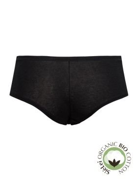 Трусы брифы хлопковые Sielei NATURAL COTTON 1441 nero, Цвет: nero (черный), Размеры: XS, изображение 3