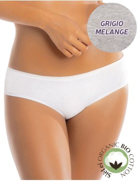 Трусы брифы хлопковые Sielei NATURAL COTTON 1441 grigio melange, Цвет: grigio melange, Размеры: S