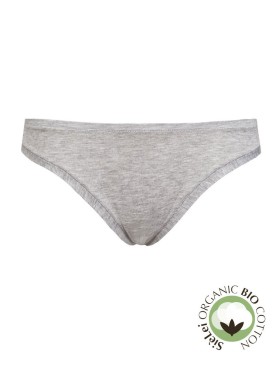 Хлопковые трусы слипы Sielei NATURAL COTTON 1445 grigio melange, Цвет: grigio melange, Размеры: XS, изображение 5