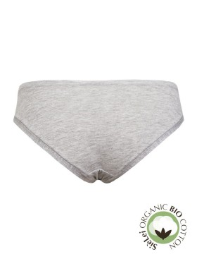 Хлопковые трусы слипы Sielei NATURAL COTTON 1445 grigio melange, Цвет: grigio melange, Размеры: XS, изображение 6
