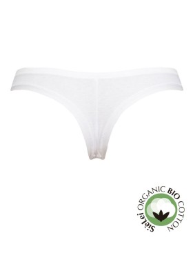 Хлопковые трусы бразилиана Sielei NATURAL COTTON 1447 bianco, Цвет: bianco (белый), Размеры: XS, изображение 4