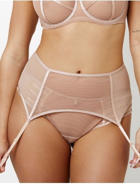 Пояс для чулок Subtille TEONA MOCCA belt, Цвет: мокка, Размеры: M