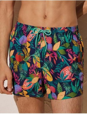 Мужские пляжные шорты Ysabel Mora 90097, Цвет: мульти, Размеры: L