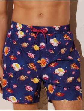 Мужские пляжные шорты Ysabel Mora 90154, Цвет: мульти, Размеры: L