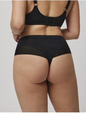 Высокие трусы стринги Ysabel Mora 19341 ESSENTIALS черный, Цвет: черный, Размеры: 3XL, изображение 2