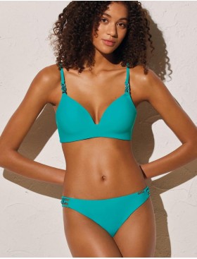 Бирюзовый бюстгальтер пляжный Ysabel Mora 82175, Цвет: бирюзовый, Размеры: 85B, изображение 3