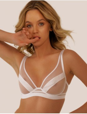 Бюстгальтер с мягкой чашкой Kinga LOU 932-SC белый, Цвет: белый, Размеры: 70I, изображение 4