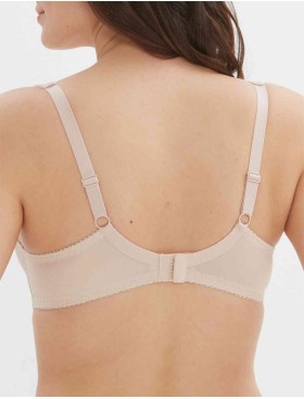 Бюстгальтер полумягкий с подкроем Lina A 6016 серебристый пион, Цвет: серебристый пион, Размеры: 95E, изображение 2