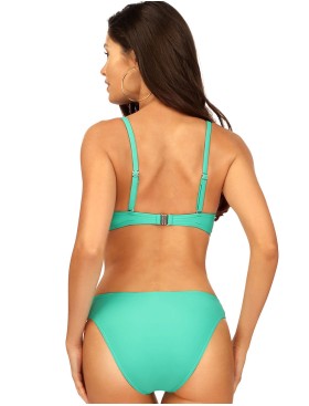 Купальник с формованной чашкой Lorin L2539/3, Цвет: аквамарин, Размеры: 90E, изображение 2