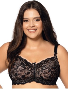 Мягкий бюстгальтер без косточек Nipplex CARMELA M черный, Цвет: черный, Размеры: 90D, изображение 2