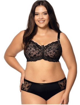 Мягкий бюстгальтер без косточек Nipplex CARMELA M черный, Цвет: черный, Размеры: 90D, изображение 3