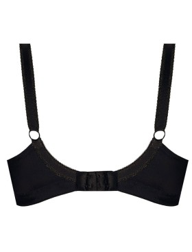 Мягкий бюстгальтер без косточек Nipplex CARMELA M черный, Цвет: черный, Размеры: 90D, изображение 6