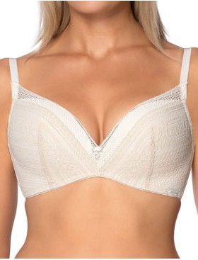 Бюстгальтер двойной пуш-ап без косточек Nipplex MADONNA SUPER P-UP, Цвет: капучино, Размеры: 65F