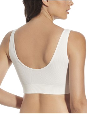 Бесшовный бюстгальтер топ Selene LETIANA слоновая кость, Цвет: слоновая кость, Размеры: S, изображение 2