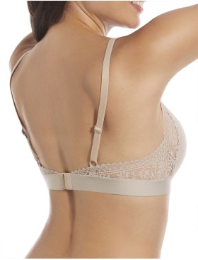 Бюстгальтер бралетт без каркасов Selene MARCELA серо-бежевый, Цвет: серо-бежевый, Размеры: 65B, изображение 2