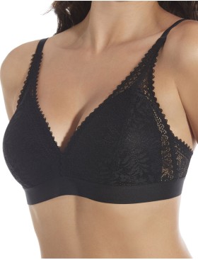 Бюстгальтер бралетт без каркасов Selene MARCELA чёрный, Цвет: чёрный, Размеры: 65B
