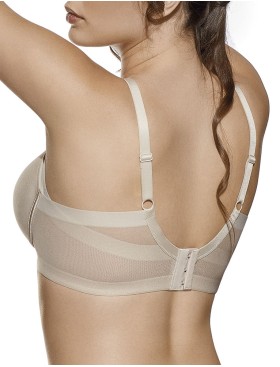 Бюстгальтер формованный без косточек Selene NADIA серо-бежевый, Цвет: серо-бежевый, Размеры: 90D, изображение 2