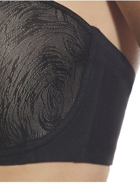 Бюстгальтер анжелика балконет Selene VILMA чёрный, Цвет: чёрный, Размеры: 70C, изображение 4