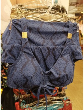 Купальник мягкий без косточек Sielei JQ52+JQ67 blu, Цвет: blu (синий), Размеры: 75C, изображение 6