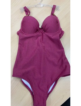 Слитный купальник с формованной чашкой Sielei LX50 sangria, Цвет: sangria (сангрия), Размеры: 75C, изображение 7