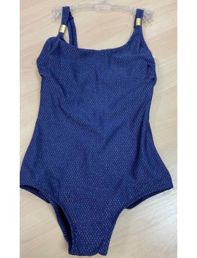 Синий закрытый купальник Sielei LX51 blu, Цвет: blu (синий), Размеры: 90B, изображение 5