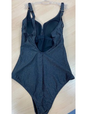 Черный купальник с формованной чашкой Sielei LX58 nero, Цвет: nero (черный), Размеры: 75B, изображение 7