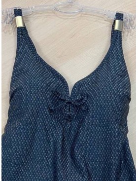 Черный купальник с формованной чашкой Sielei LX58 nero, Цвет: nero (черный), Размеры: 75B, изображение 6