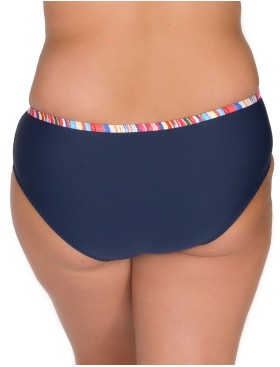 Плавки женские бразилиана Akcent AN242 braz, Цвет: темно-синий, Размеры: M, изображение 2