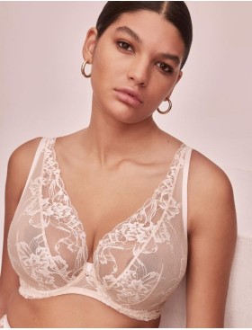 Кружевной бюстгальтер на каркасах Alles SUBLIME M BRALETTE beige, Цвет: бежевый, Размеры: 70D, изображение 3