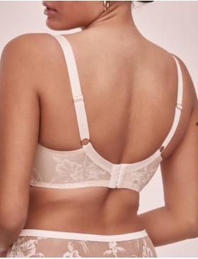 Кружевной бюстгальтер с поролоном Alles SUBLIME U/W beige, Цвет: бежевый, Размеры: 70F, изображение 2