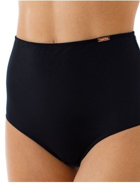 Высокие женские трусы Coquette Revue SKIN 62119-06, Цвет: черный, Размеры: S