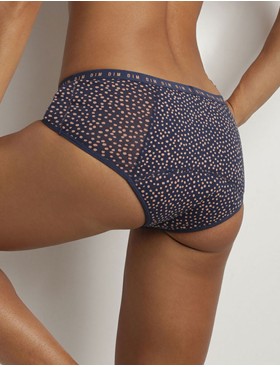 Трусы для особых женских дней Dim PROTECT 0AYA принт в горох, Цвет: принт в горох, Размеры: XXS/XS, изображение 2